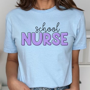 Nurse Shirt, school nurse shirt, nurse tee, gift for nurse, nurse life, back to school, nurse, school nurse gift, thank you nurse