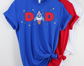 Dad Shirt, Weltraum Papa Party Shirt, erste Reise um die Sonne, passendes Familien Party Shirt, passendes Geburtstag Shirt, Weltraum Papa Shirt