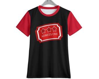 Admit One | Admission Ticket Graphic Print Tee | All Star VIP Kid's T-Shirt