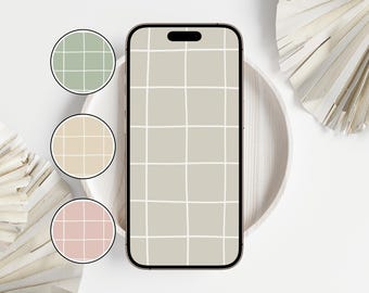 4 Aesthetic iPhone Android phone wallpaper | iphone android lock screen | Aesthetic wallpaper | Cute wallpaper | Minimalist wallpaper |