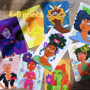 Market 4x6 Art Prints