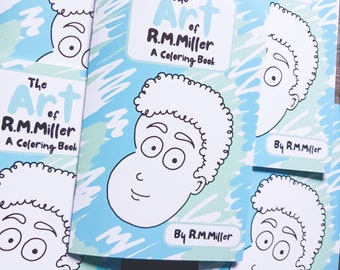 The Art of R.M.Miller A Coloring Book