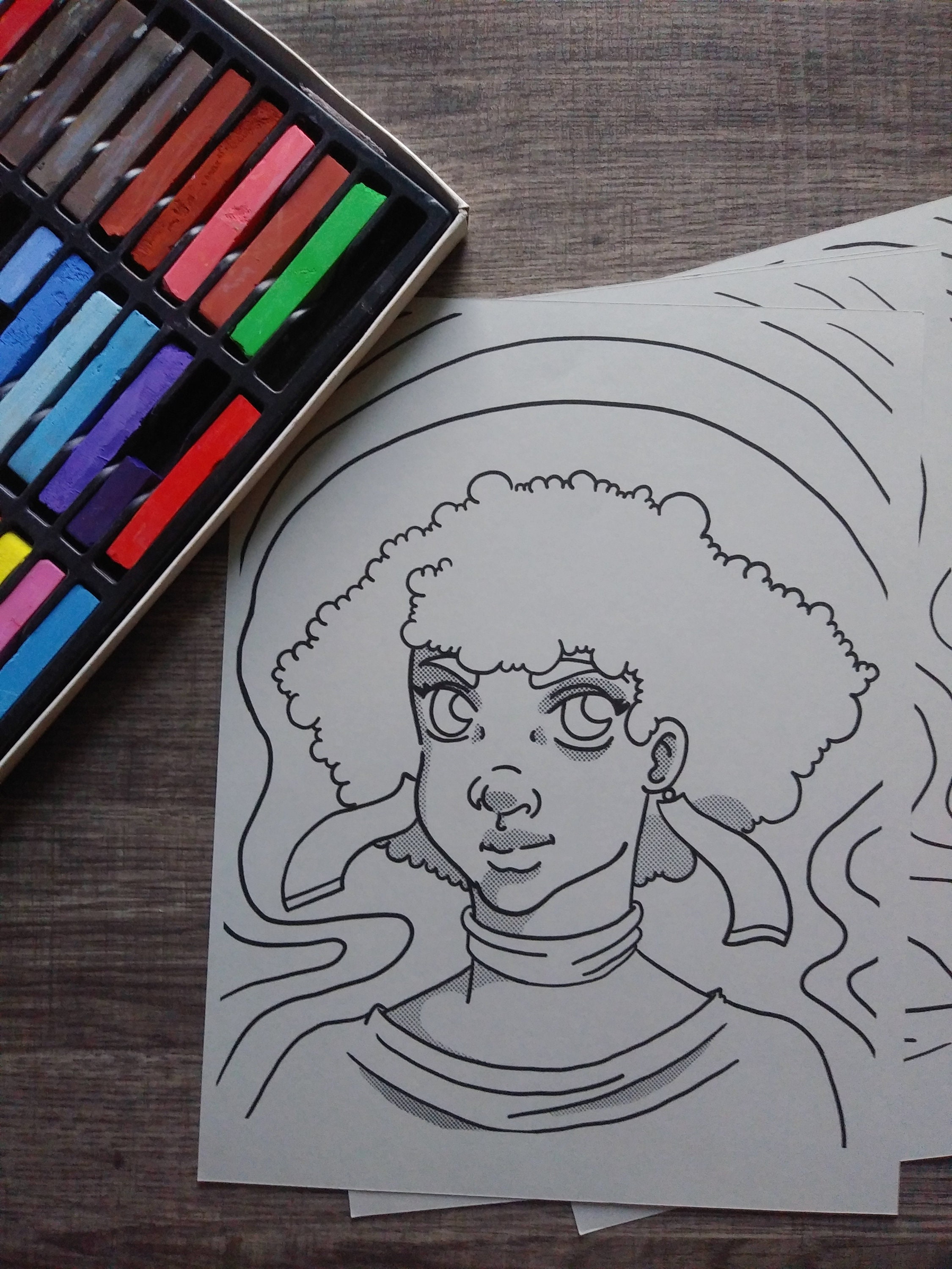 R.m.miller's Coloring Pages [digital Download] - Etsy
