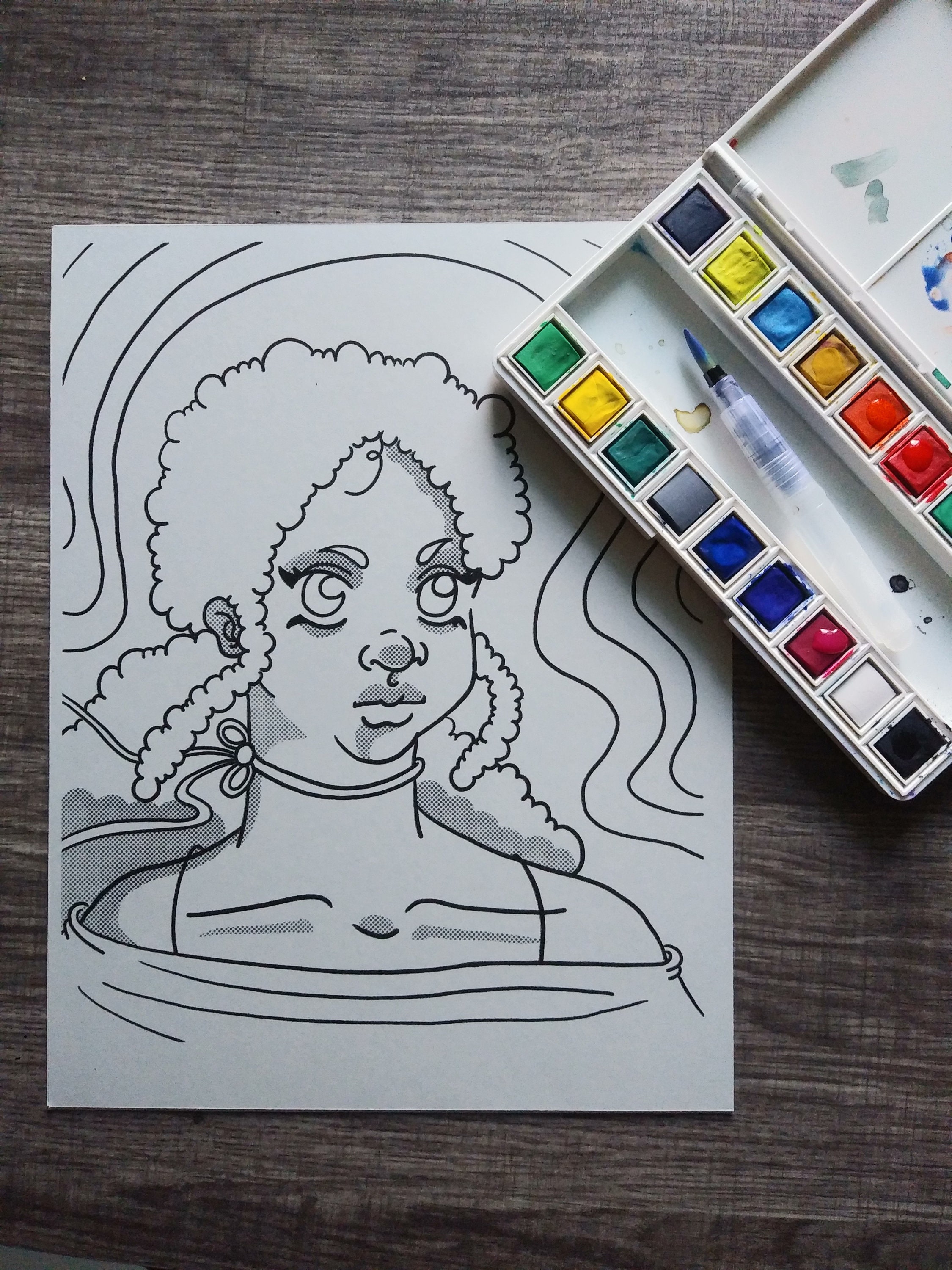 R.m.miller's Coloring Pages [digital Download] - Etsy