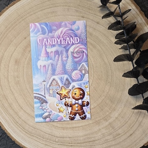 Candyland Klappkarte A6 Sparchallenge Weihnachten