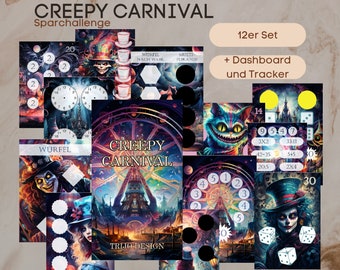 Creepy Carnival Mini-Challenge Set