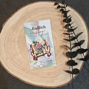 Endlich Frühling | Klappkarte | A6 | Sparchallenge | Sommer | Ostern | Budgeting