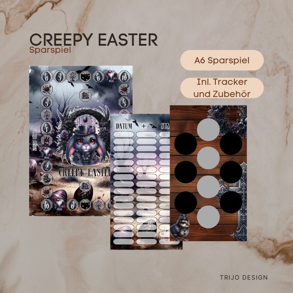 Creepy easter Sparspiel A6