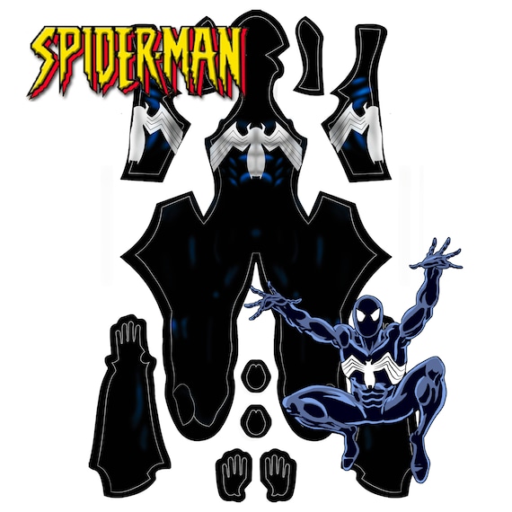 Neversoft Spider-Man Symbiote Pattern V1 (PC and Dreamcast Version)