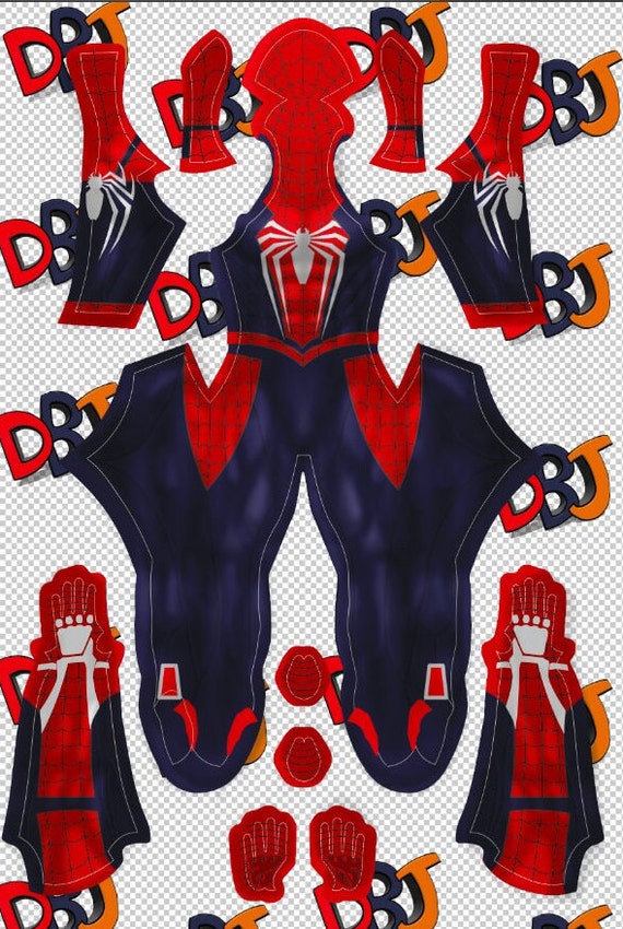 Insomniac Advanced Spider-Man PS4 Pattern