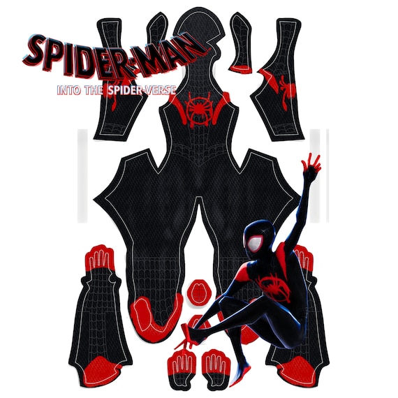 Miles Into The Spider-Verse pattern V1