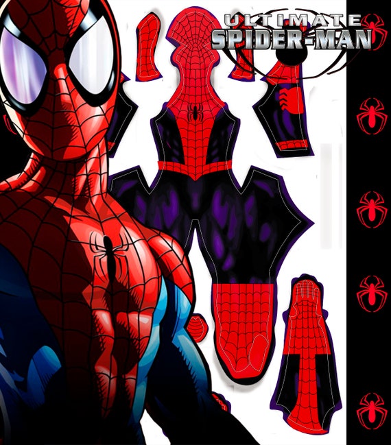 Amazing Fantasy 15 Spider-man Comic Styled Pattern Bundle V1 