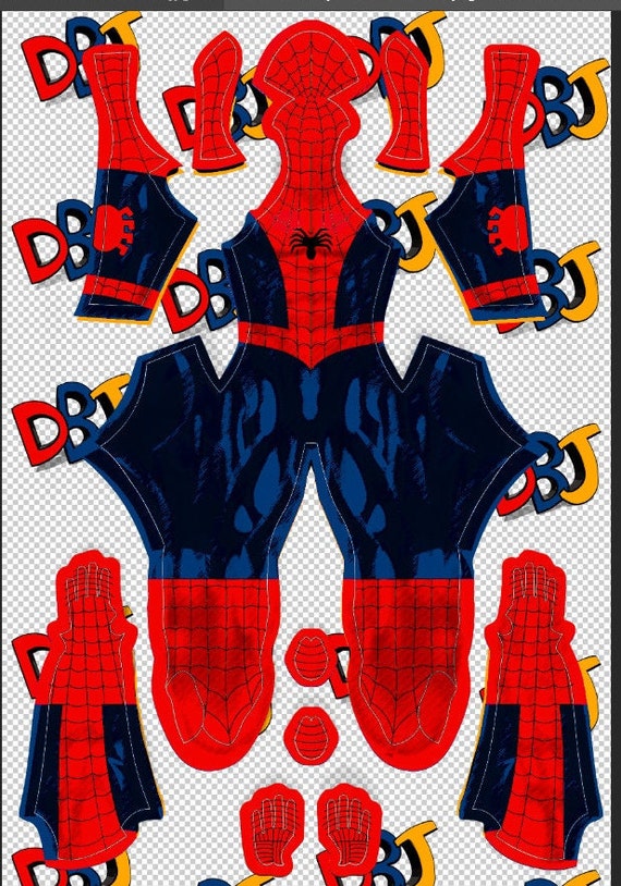 Ultimate Spider-Man 2024 Pattern (Comic Styled)