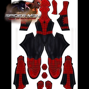 Spider-Man Web of Shadows Classic Pattern V1
