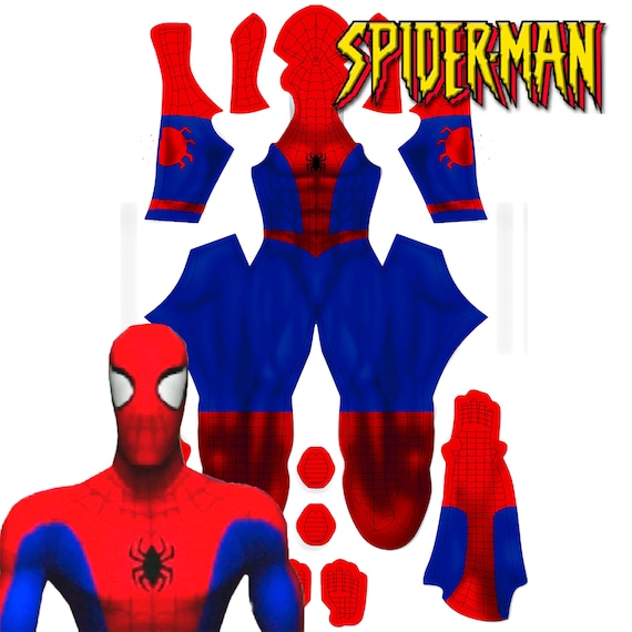 Neversoft Spider-Man Pattern V1 (Deamcast and PC Version)