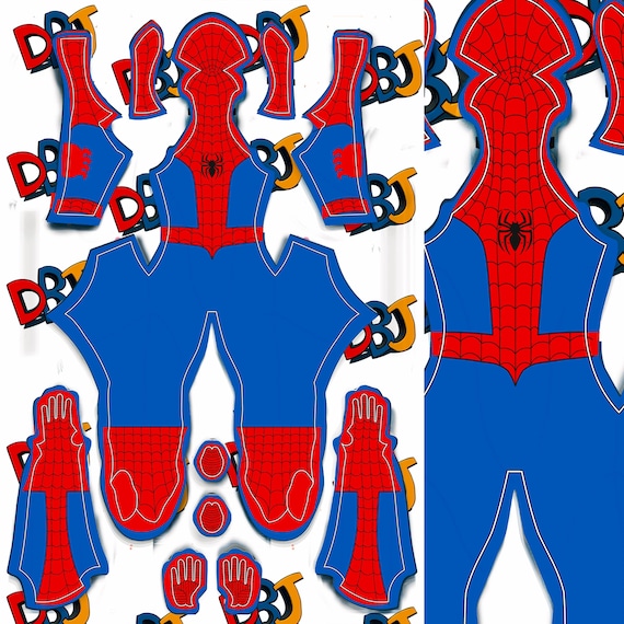 Flat Insomniac Inspired Bagley Spider-Man Classic Pattern