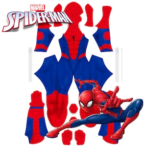Spider-Man 2017 Show Pattern promo art version