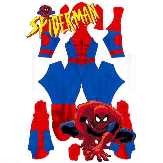 90s TAS Spidey Pattern V1 (Daylight version/real muscle shade)