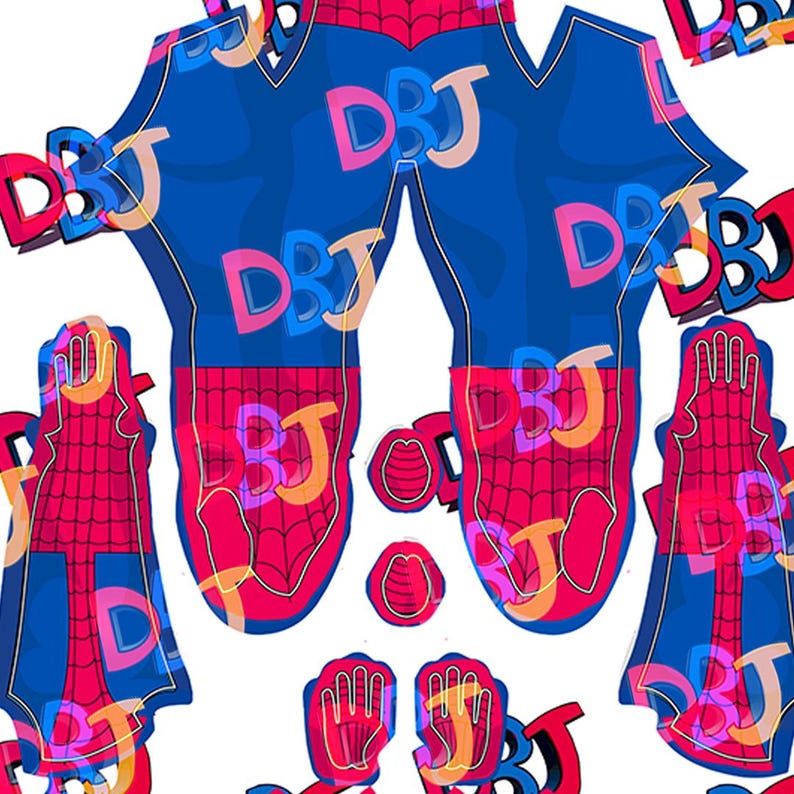 Animated 90s Series Spidey Pattern V3 (night Version) - Etsy