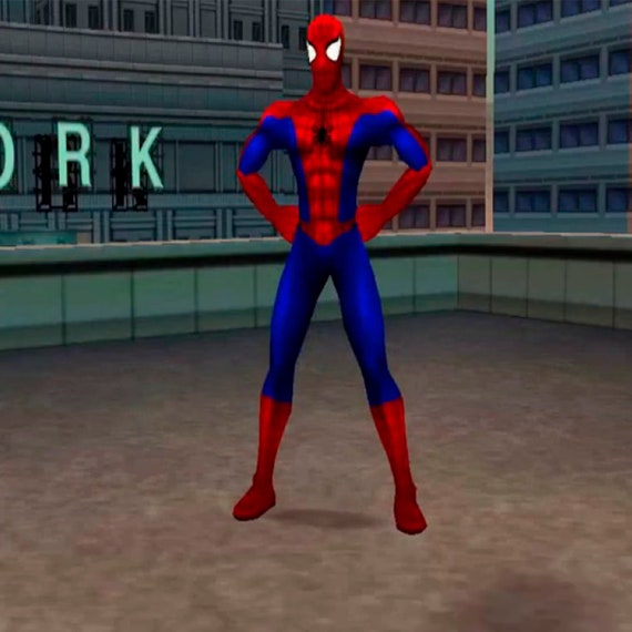 Neversoft Spider-Man Pattern V1 Deamcast and PC Version 