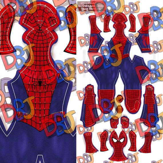 Spider-Man 2002 : The Game Suit Pattern