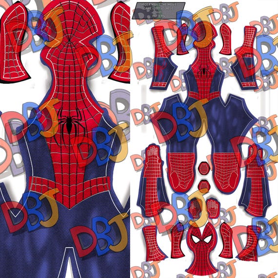 Spider-Man 3: The Game Classic Suit Pattern (PS2/Wii/PSP)