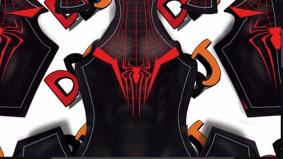Miles Morales Suit TASM 2 Pattern (Digital File)