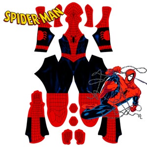 Todd McFarlane Classic Spidey And Venom Symbiote Pattern Bundle V1