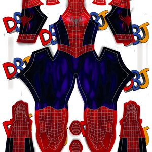 Sam Raimi Spider Man Pattern V2 Raimi Spider-man 3 2007 Classic Suit Pattern - Etsy