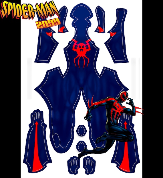 Spider-Man 2099 Pattern realistic version V1