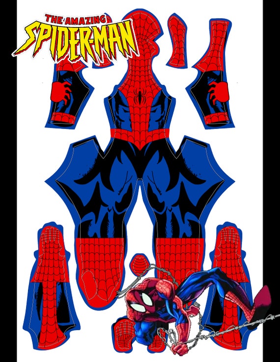 90s Bagley Spider-Man and Venom Comic Styled Pattern Bundle v2