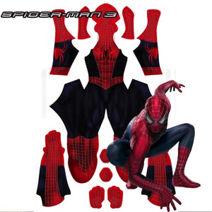 Raimi Spider-Man 3 2007 Classic Suit Pattern V1