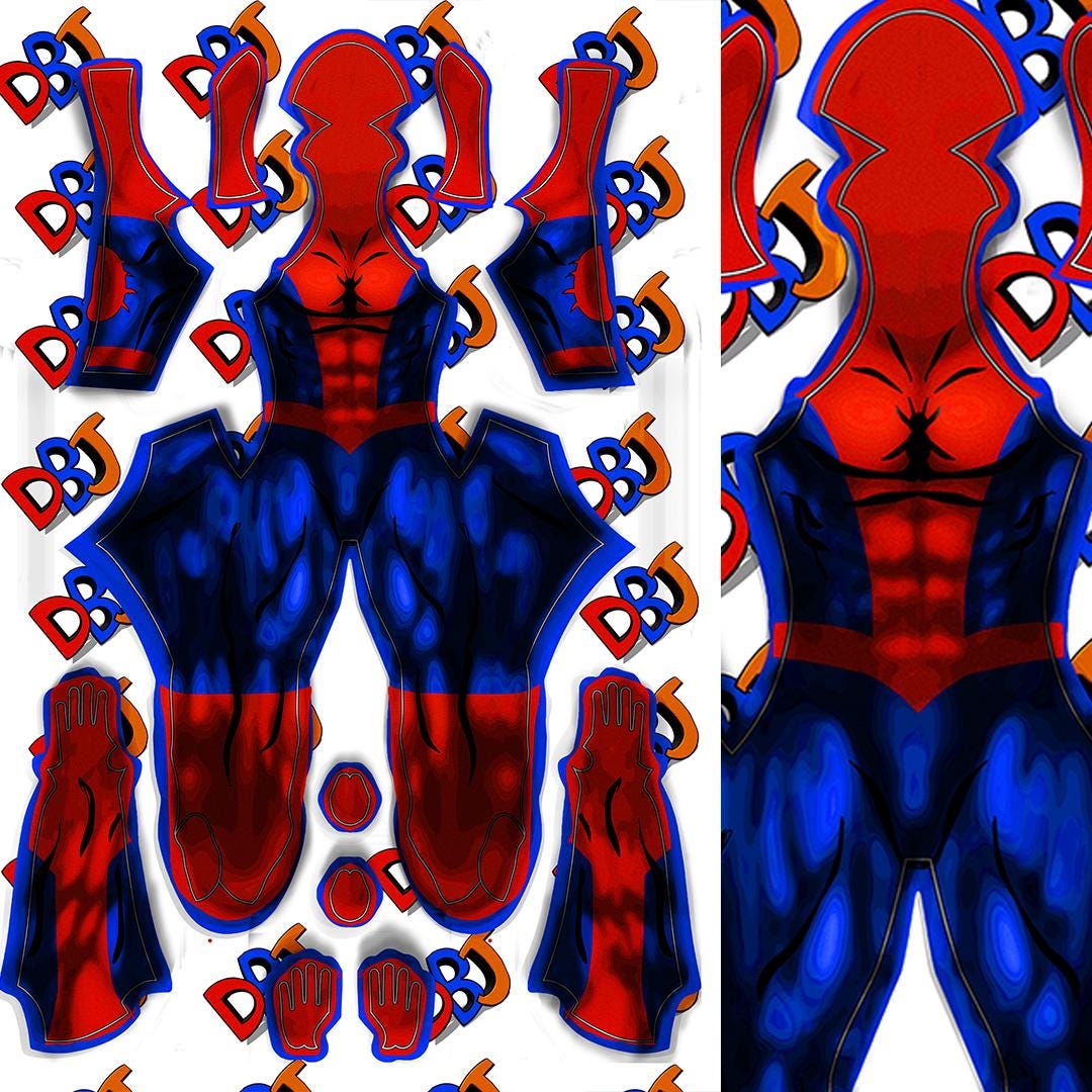 Digital Spidey/venom 16 Bit Maximum Carnage Pattern Bundle - Etsy