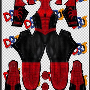 Spider-Man Lotus Provisorisk Kostym Mönsterpaket