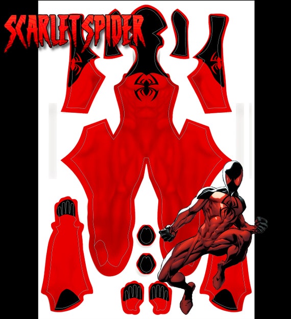 Kaine Scarlet Spider Pattern (Realistic Version)