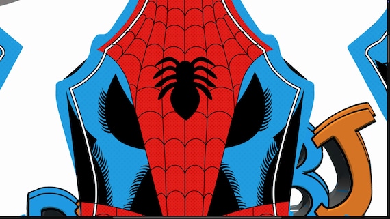 Comic Styled Steve Ditko Spidey Pattern Bundle V2