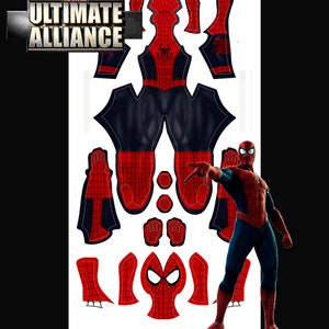 Ultimate Alliance Spidey Pattern Bundle V1
