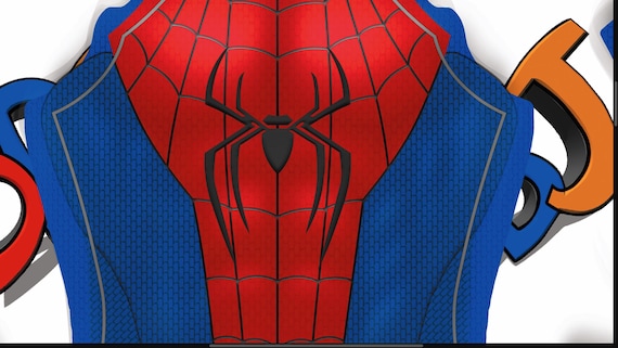 Digital Brand New Day Spider-Man Pattern (with muscle shading)
