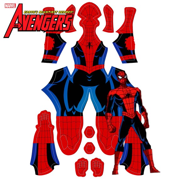 Earths Mightiest Heroes Spidey Pattern V1