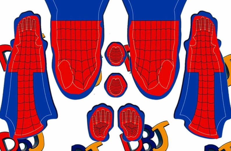 Alex Ross Spidey Pattern 2 V2 - Etsy