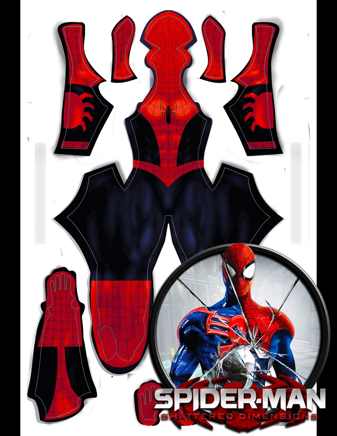Shattered Dimensions Ultimate Classic Pattern - Etsy
