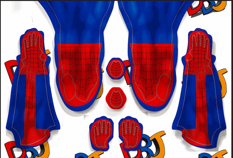 Spiderverse Pattern Parker Spider-verse Pattern V3 - Etsy