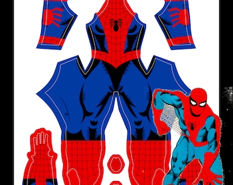 Steve Ditko Classic Spider-Man Comic Styled Pattern Bundle
