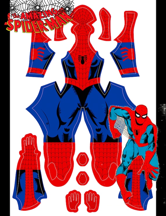 Steve Ditko Classic Spider-Man Comic Styled Pattern Bundle