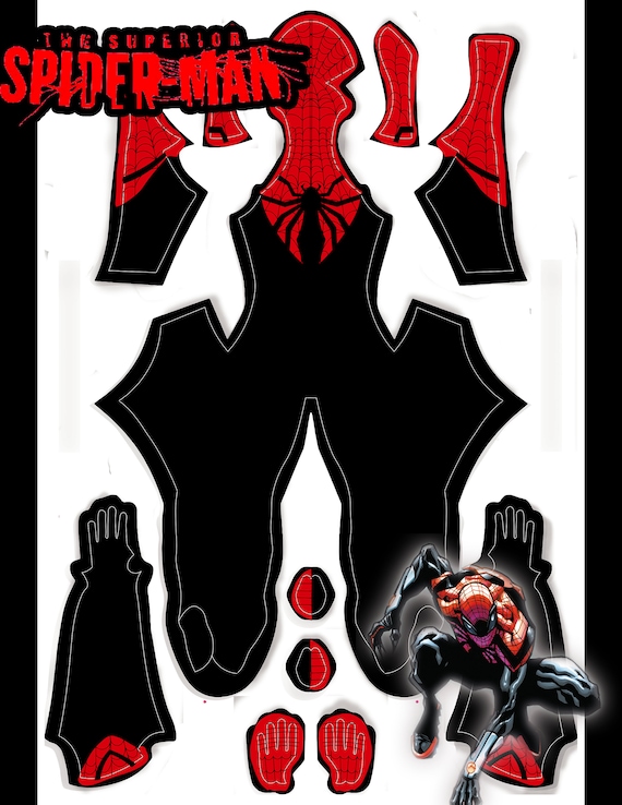 Superior Spider-Man Pattern Flat