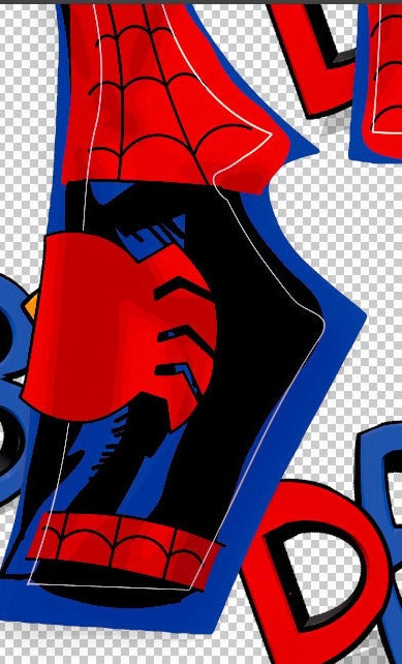 Ultimate Spider-man Comic Styled Pattern V4 - Etsy