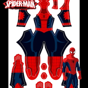 Ultimate Spider-Man 2012 TV Show Pattern (On screen version) V1