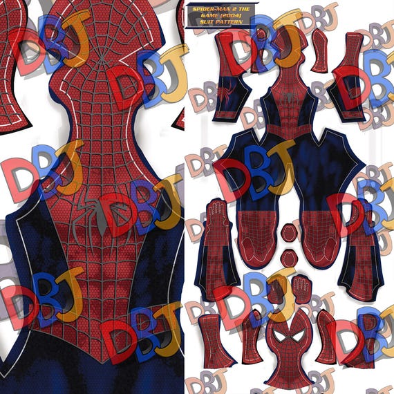 Spider-Man 2: The Game Suit Pattern ( PS2/GC)