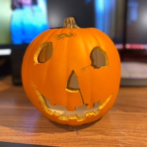 Calabaza artificial reutilizable de 23 cm - Halloween 1978