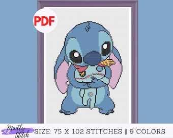 スティッチ アンド スクランプ クロスステッチ パターン PDF 即時